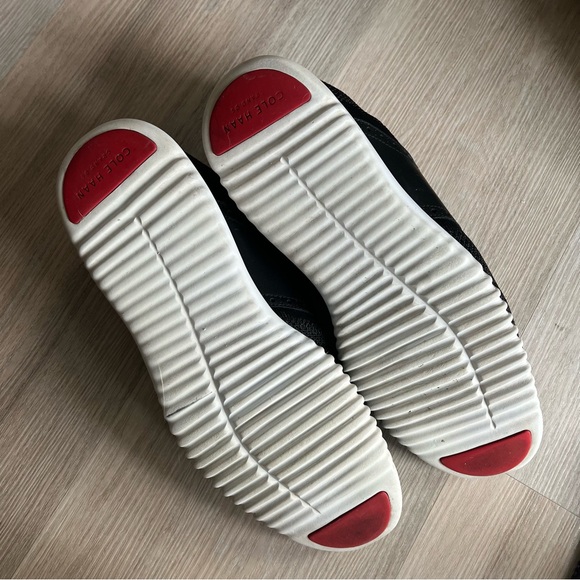 Men’s Cole Haan 2.Zerogrand knit black oxfords 11.5 - Picture 3 of 4